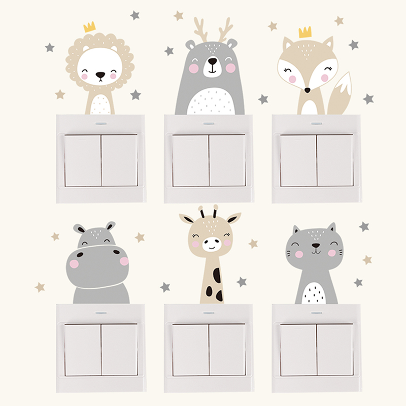 Baby Nursery Sets - 6 개/대 Boho 색상 귀여운 미소