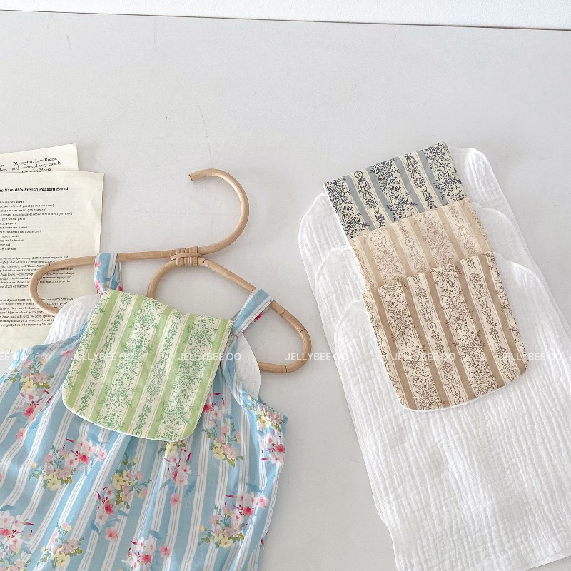 Baby Nursery Vintage - 프랑스 스타일 빈티지 꽃무늬 아기 땀