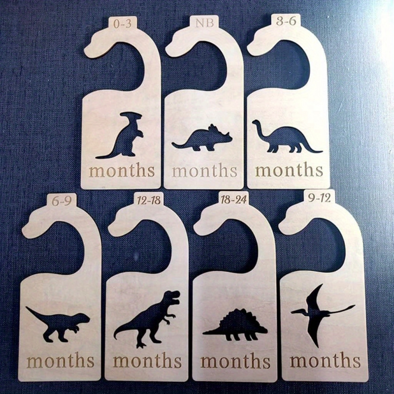 7개의 나무로 된 아기 옷장 정리함, 신생아부터 24개 - Baby Nursery Closet 리뷰 및 가격