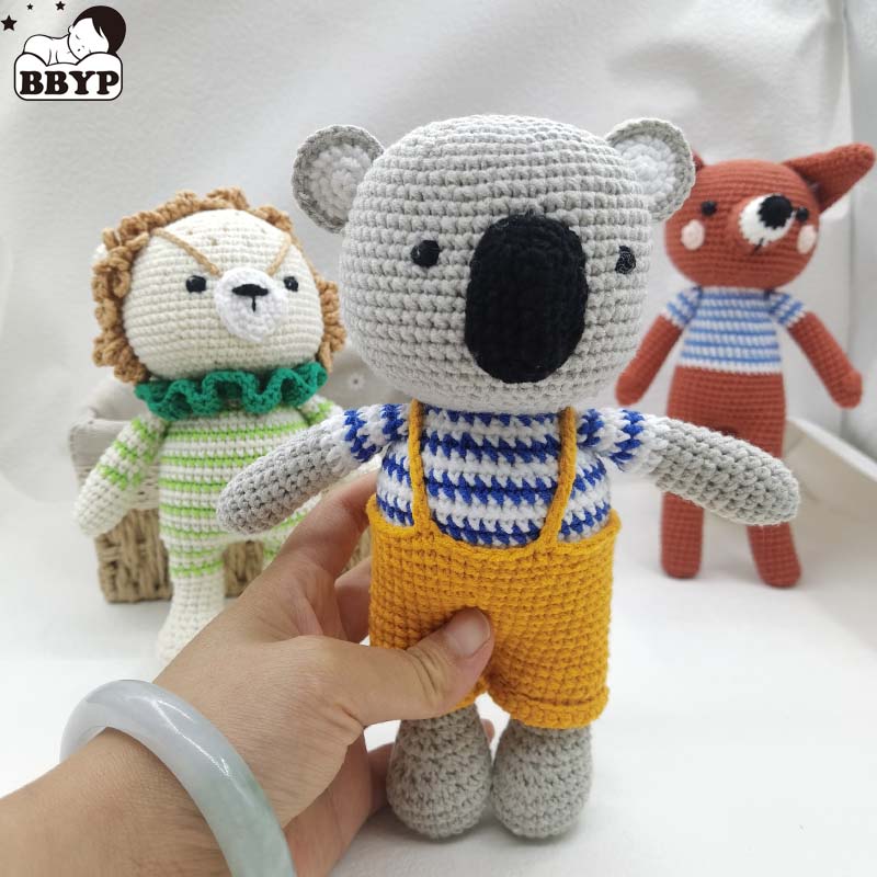 아기 크로셰 인형 사자 코알라 여우 어린이 포옹 인형, - Baby Nursery Diy 리뷰 및 가격