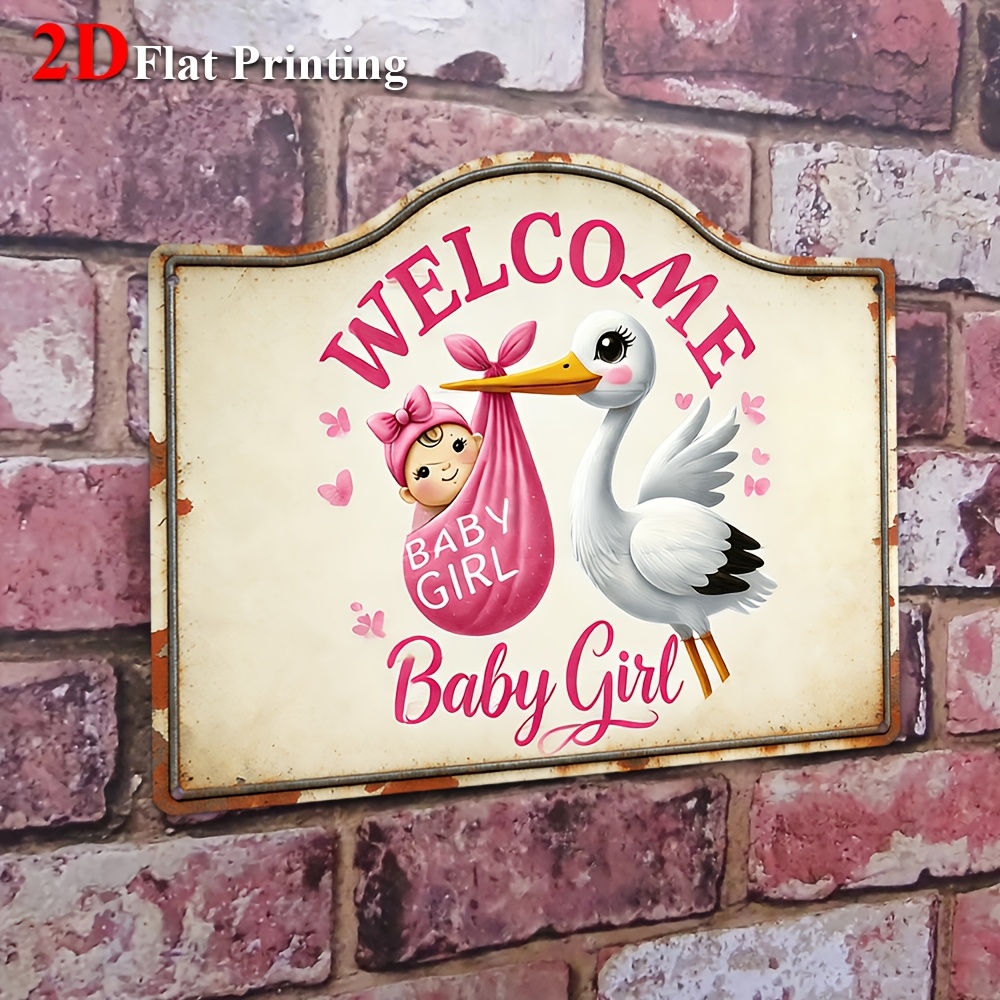 1개의 2D 평면 그림판은 핑크색 가방에 여자 아기를  - Baby Nursery Pink 리뷰 및 가격