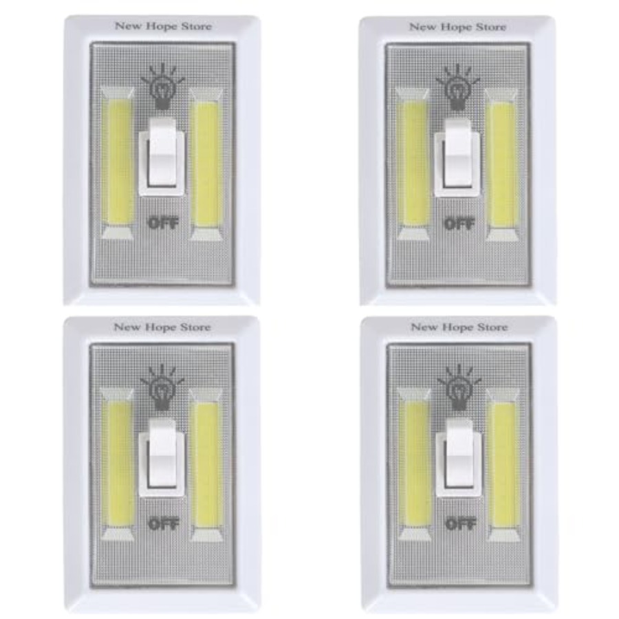 COB LED 야간 조명, 배터리 작동 무선 스위치 3 - Baby Nursery Closet 리뷰 및 가격