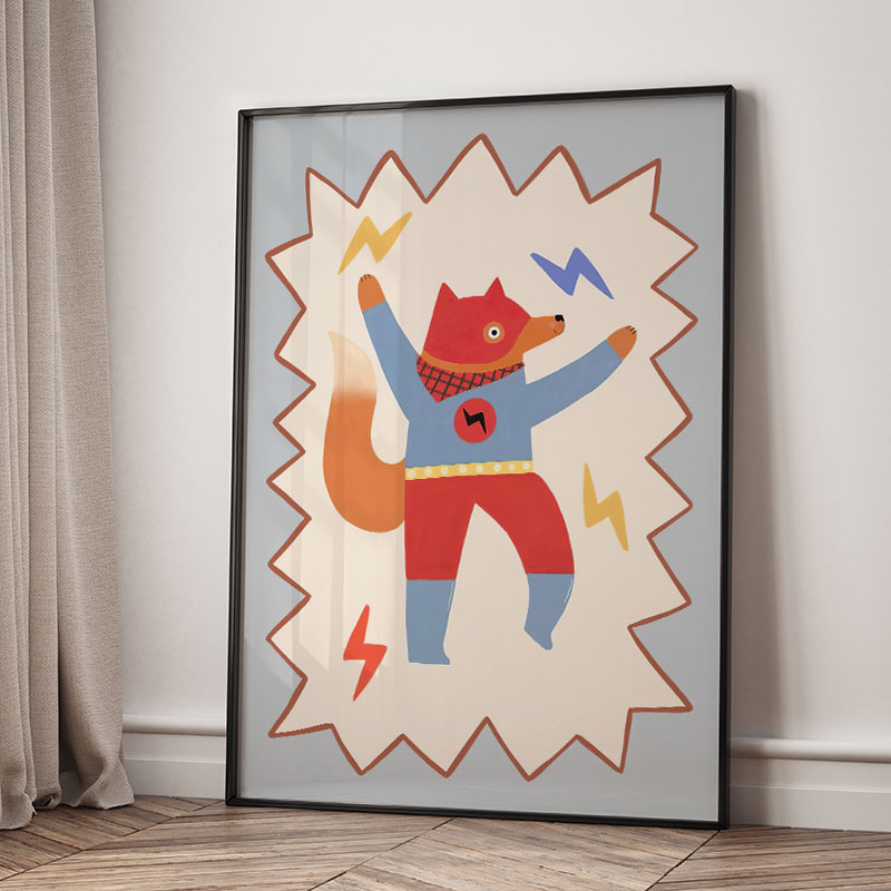 재미있는 만화 슈퍼 쿨 키즈 어린이방 벽 장식 캔버스  - Baby Nursery Wall Art 리뷰 및 가격